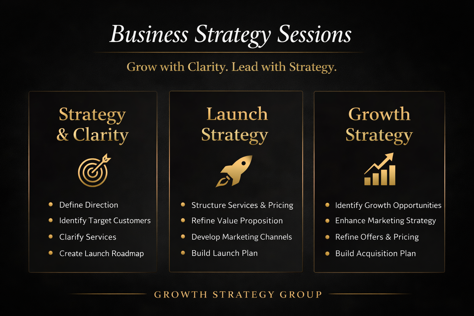 Small Business Start-up Strategy Sessions